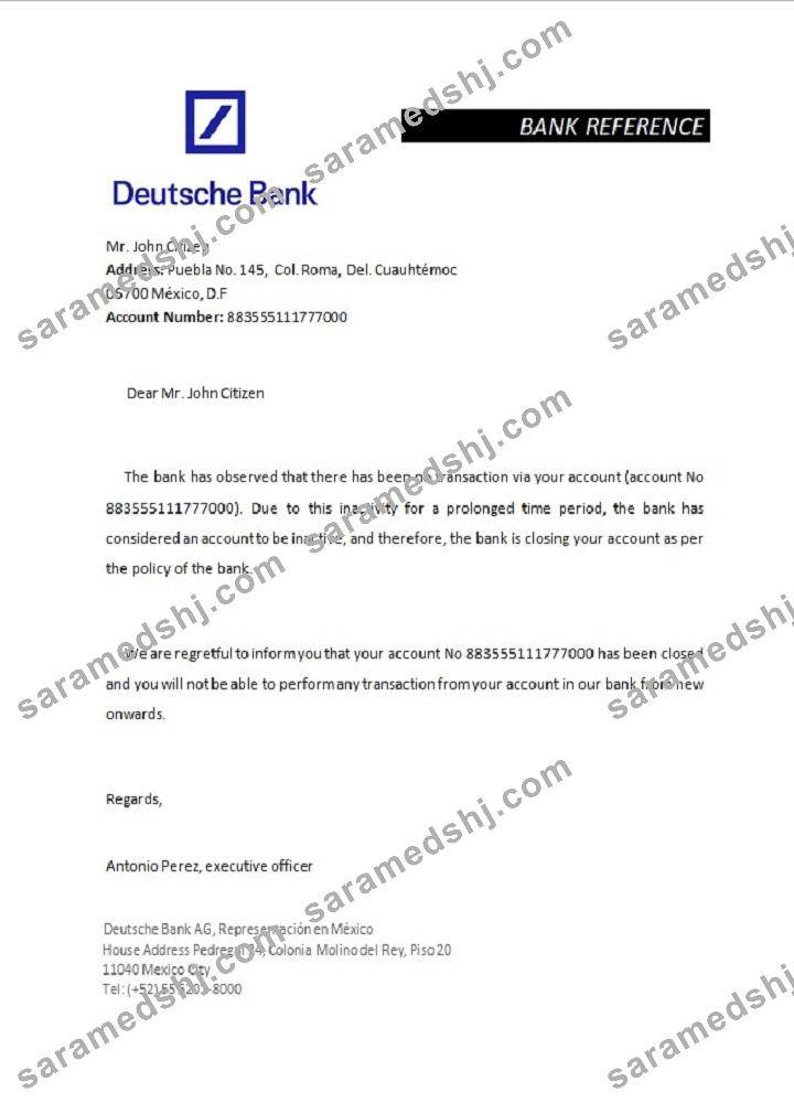 Mexico_Deutsche bank_closure reference